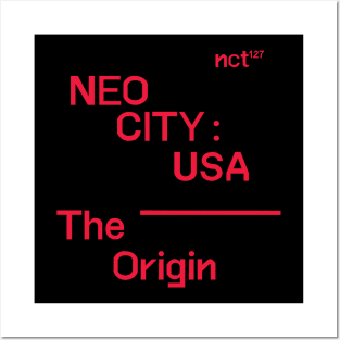 NCT 127 Neo City USA The Origin Posters and Art